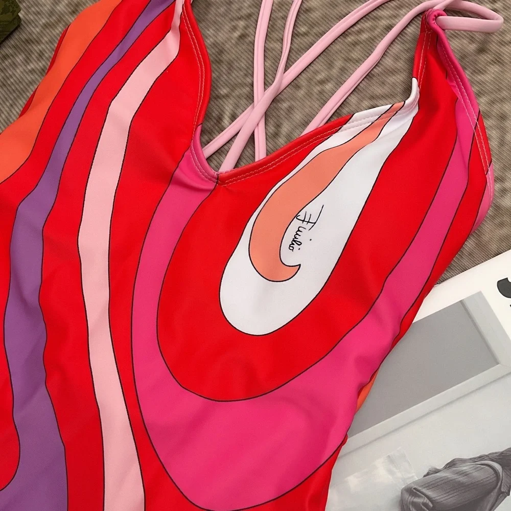 Emilio Pucci one-piece swimsuit - Picture 2 of 8